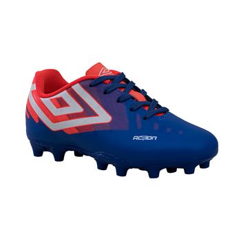 Chuteira-Campo-Royal-Coral-e-Branco-Kids-Action-|-Umbro-Tamanho--30---Cor--ROYAL-0